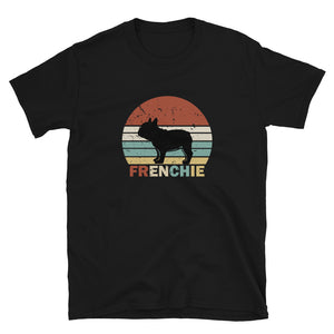 French Bulldog Frenchie  T-Shirt Colour Black Tee