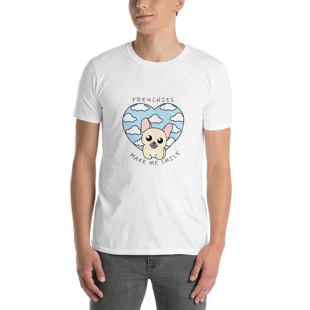 French Bulldog Frenchie T-Shirt Color Grey Tee